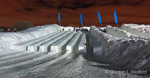 Winterlude 2010 Snow Slides_14125.7.jpg - Winterlude ('Bal de Neige' in French) is the annual winter festivalof Canada's capital region (Ottawa, Ontario and Gatineau, Quebec).Photographed at Gatineau (Hull), Quebec, Canada.